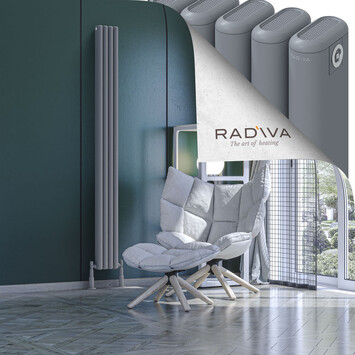 Kotto Radiateur En Aluminium 1900x176 Gris - Thumbnail