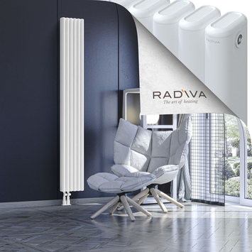 Kotto Radiateur En Aluminium 1900x266 Blanc - Thumbnail