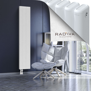 Kotto Radiateur En Aluminium 1900x356 Blanc - Thumbnail