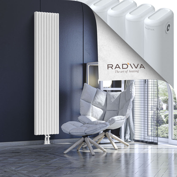 Kotto Radiateur En Aluminium 1900x401 Blanc - Thumbnail