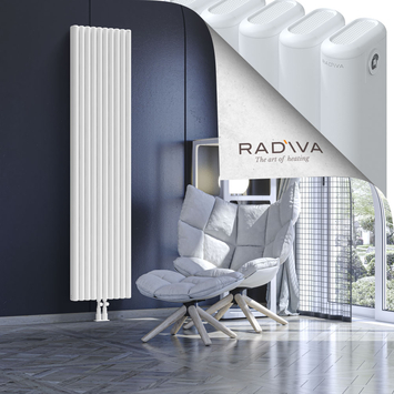 Kotto Radiateur En Aluminium 1900x446 Blanc - Thumbnail