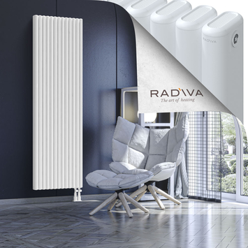 Kotto Radiateur En Aluminium 1900x581 Blanc - Thumbnail