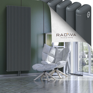 Kotto Radiateur En Aluminium 1900x761 Anthracite - Thumbnail