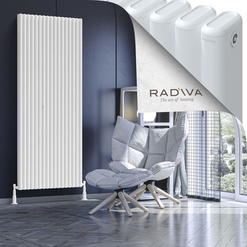 Kotto Radiateur En Aluminium 1900x761 Blanc - Thumbnail