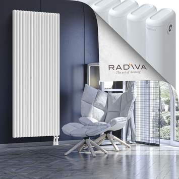 Kotto Radiateur En Aluminium 1900x761 Blanc - Thumbnail