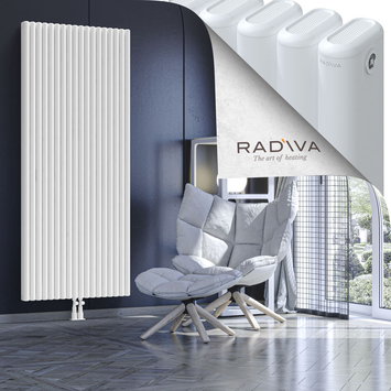 Kotto Radiateur En Aluminium 1900x806 Blanc - Thumbnail