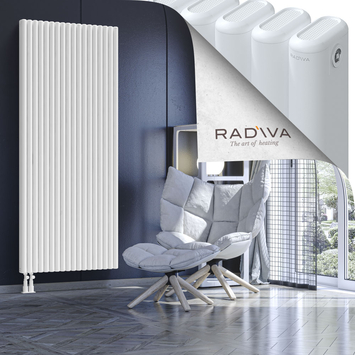 Kotto Radiateur En Aluminium 1900x806 Blanc - Thumbnail