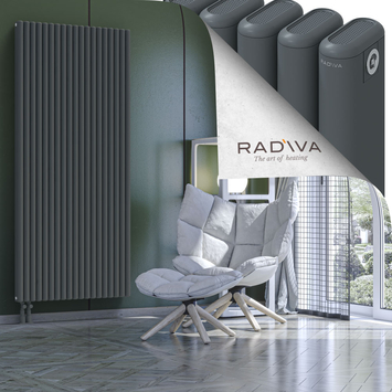 Kotto Radiateur En Aluminium 1900x851 Anthracite - Thumbnail