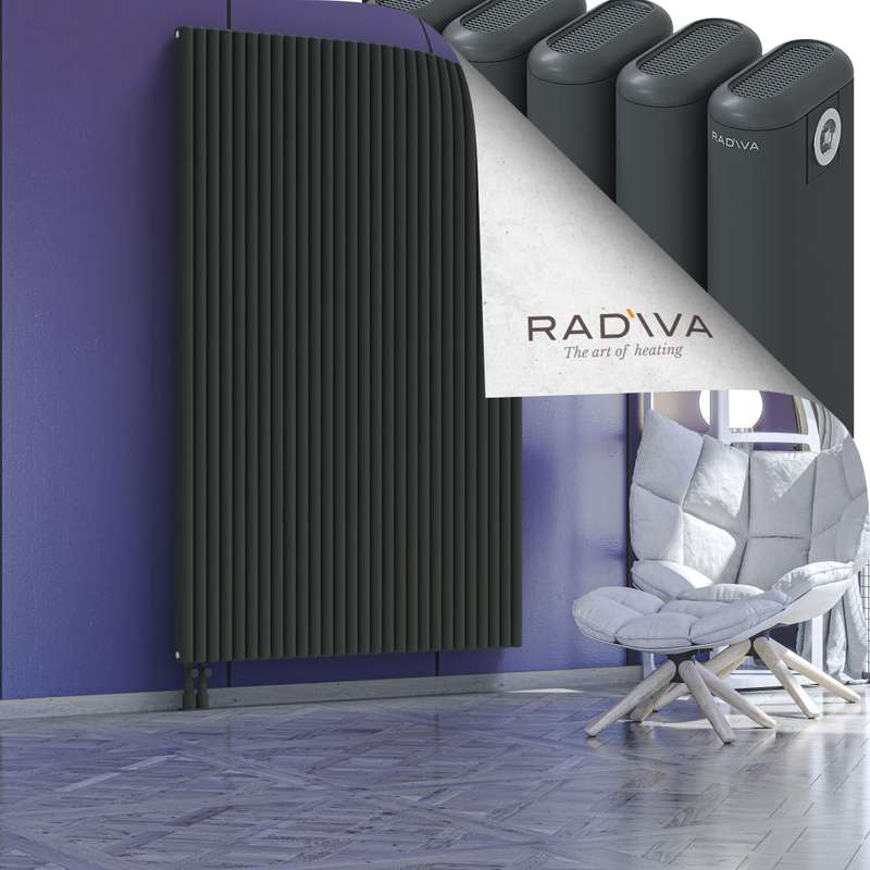 Kotto Radiateur En Aluminium 2000x1256 Anthracite Foncé