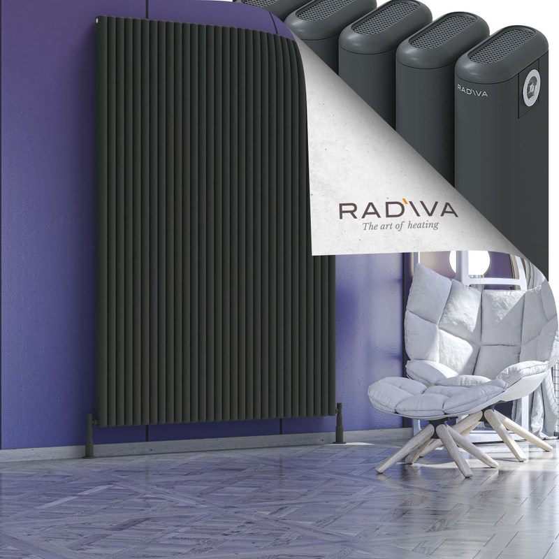 Kotto Radiateur En Aluminium 2000x1346 Anthracite Foncé