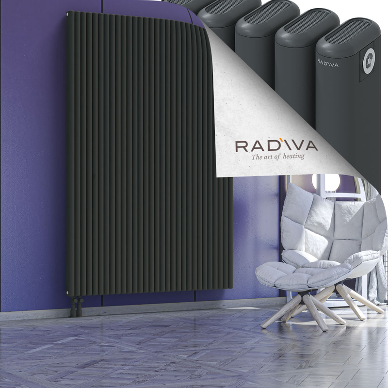 Kotto Radiateur En Aluminium 2000x1346 Anthracite Foncé