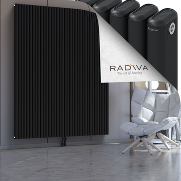 Kotto Radiateur En Aluminium 2000x1616 Noir - Thumbnail