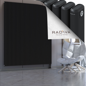 Kotto Radiateur En Aluminium 2000x1706 Noir - Thumbnail