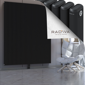 Kotto Radiateur En Aluminium 2000x1706 Noir - Thumbnail