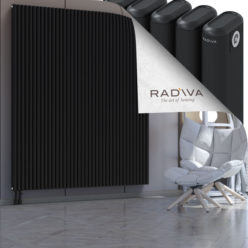 Kotto Radiateur En Aluminium 2000x1706 Noir