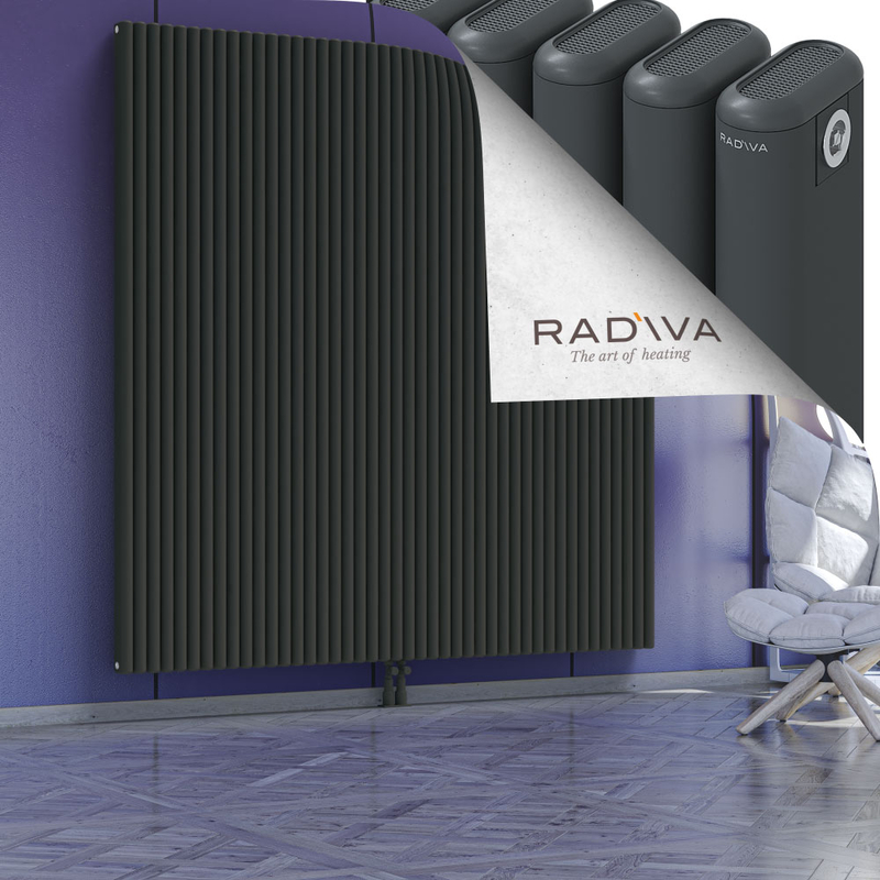 Kotto Radiateur En Aluminium 2000x1976 Anthracite Foncé