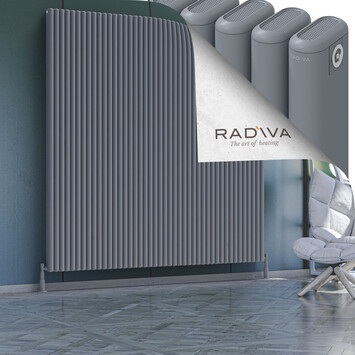 Kotto Radiateur En Aluminium 2000x1976 Gris - Thumbnail