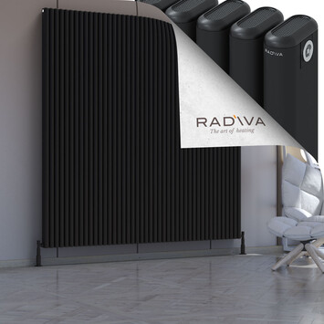 Kotto Radiateur En Aluminium 2000x1976 Noir - Thumbnail