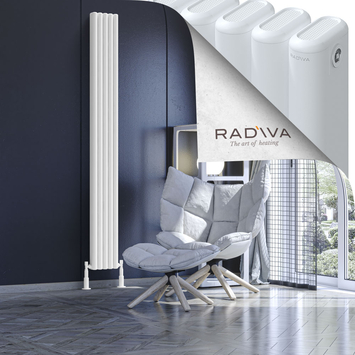 Kotto Radiateur En Aluminium 2000x221 Blanc - Thumbnail