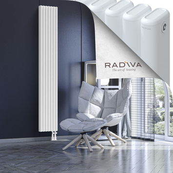 Kotto Radiateur En Aluminium 2000x311 Blanc - Thumbnail