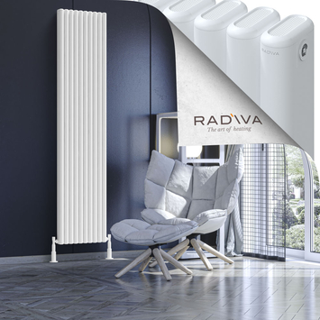 Kotto Radiateur En Aluminium 2000x446 Blanc - Thumbnail