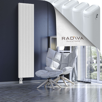 Kotto Radiateur En Aluminium 2000x446 Blanc - Thumbnail