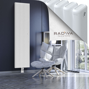 Kotto Radiateur En Aluminium 2000x491 Blanc - Thumbnail