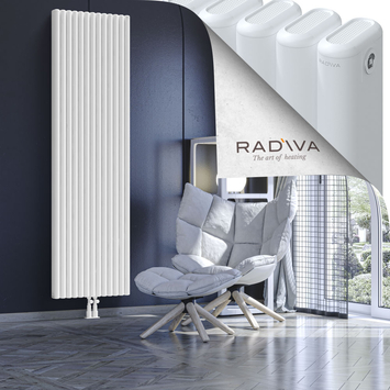 Kotto Radiateur En Aluminium 2000x581 Blanc - Thumbnail