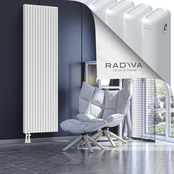 Kotto Radiateur En Aluminium 2000x581 Blanc - Thumbnail