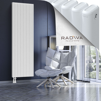 Kotto Radiateur En Aluminium 2000x626 Blanc - Thumbnail