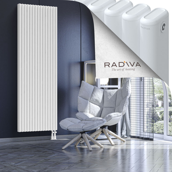 Kotto Radiateur En Aluminium 2000x671 Blanc - Thumbnail