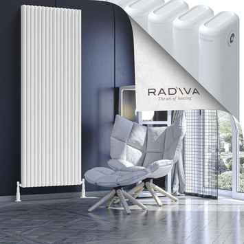 Kotto Radiateur En Aluminium 2000x716 Blanc - Thumbnail