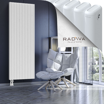 Kotto Radiateur En Aluminium 2000x716 Blanc - Thumbnail