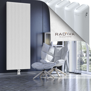 Kotto Radiateur En Aluminium 2000x761 Blanc - Thumbnail