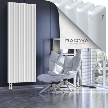 Kotto Radiateur En Aluminium 2000x761 Blanc - Thumbnail