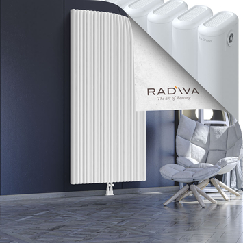 Kotto Radiateur En Aluminium 2000x986 Blanc - Thumbnail