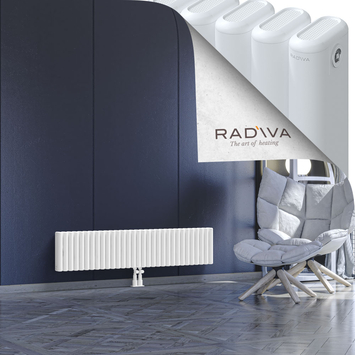 Kotto Radiateur En Aluminium 300x1391 Blanc - Thumbnail