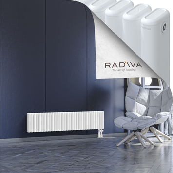 Kotto Radiateur En Aluminium 300x1391 Blanc - Thumbnail