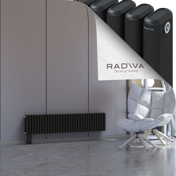 Kotto Radiateur En Aluminium 300x1436 Noir - Thumbnail