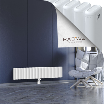 Kotto Radiateur En Aluminium 300x1481 Blanc - Thumbnail