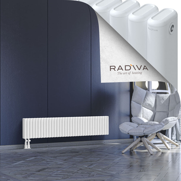 Kotto Radiateur En Aluminium 300x1481 Blanc - Thumbnail