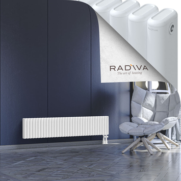 Kotto Radiateur En Aluminium 300x1481 Blanc - Thumbnail