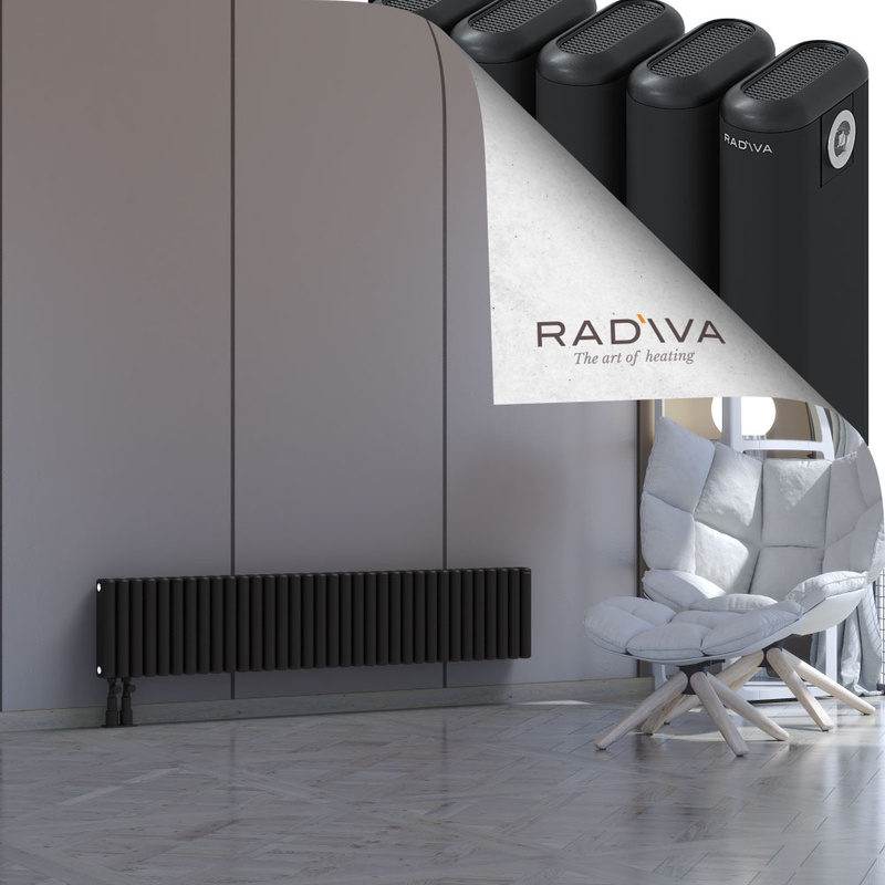 Kotto Radiateur En Aluminium 300x1526 Noir