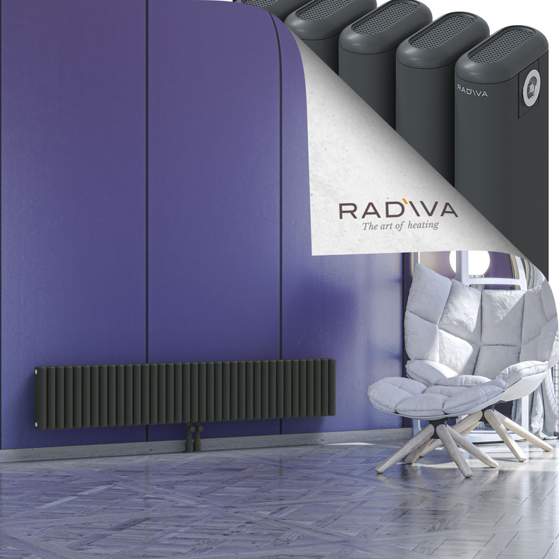 Kotto Radiateur En Aluminium 300x1661 Anthracite Foncé