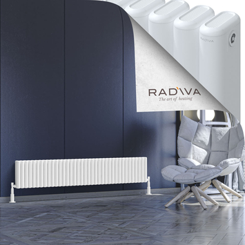 Kotto Radiateur En Aluminium 300x1661 Blanc - Thumbnail