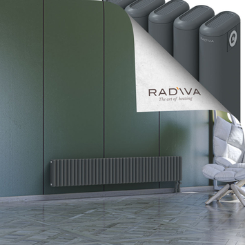 Kotto Radiateur En Aluminium 300x1751 Anthracite - Thumbnail