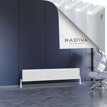 Kotto Radiateur En Aluminium 300x1751 Blanc - Thumbnail