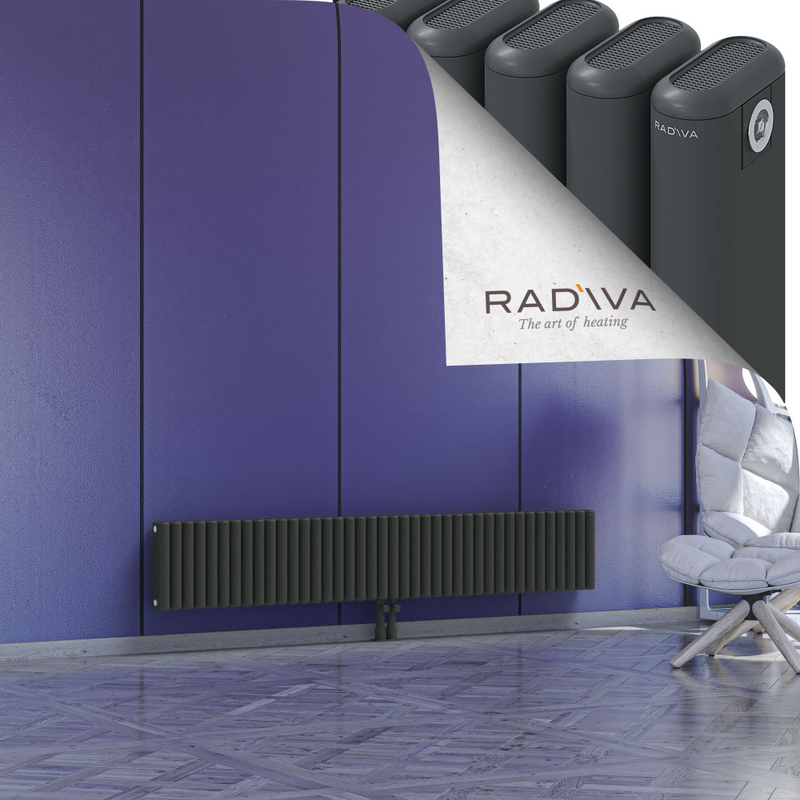 Kotto Radiateur En Aluminium 300x1796 Anthracite Foncé