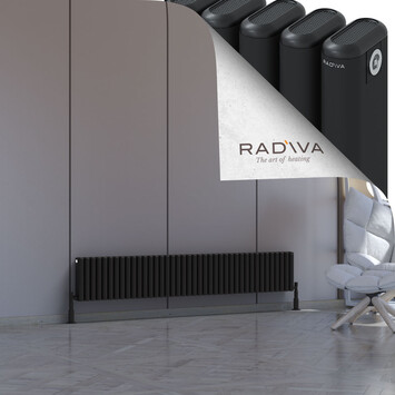 Kotto Radiateur En Aluminium 300x1796 Noir - Thumbnail