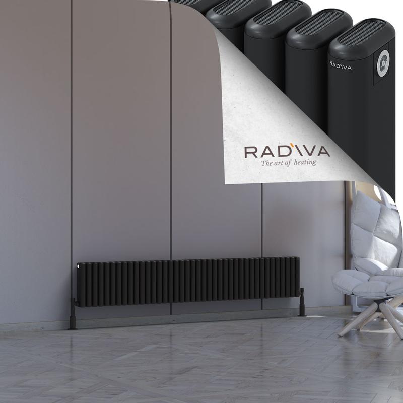 Kotto Radiateur En Aluminium 300x1796 Noir